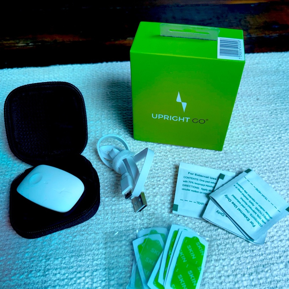 Upright Go Posture Correction. 
Used once